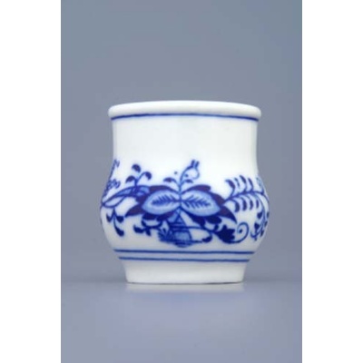 Cibuláková likérka 0,045 l cibulový porcelán, originálny cibulák Dubí 4. akosť