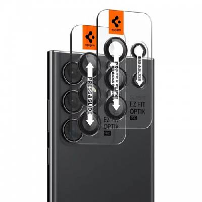 SPIGEN Camera Lens Optik Pro Glass tR. Ez Fit за Samsung Galaxy S24 Ultra, SET 2бр