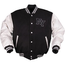 Mil-Tec bunda Ny Baseball černo/bílá