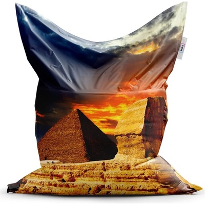 Sablio Sedací vak Pyramídy 150x100 cm
