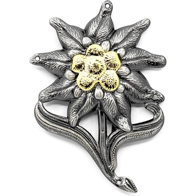 Mil-Tec BW EDELWEISS MÜTZENABZEICHEN MET. 16825000
