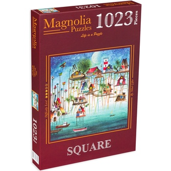 Magnolia Пъзел Magnolia от 1023 части - Магичен град (1011)