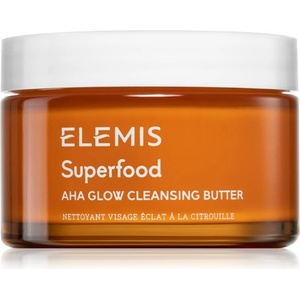 Elemis Superfood AHA Glow Cleansing Butter почистваща маска за лице за озаряване на лицето 90ml