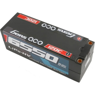 Gens Ace Батерия Gens Ace 6550mAh 14.8V високо напрежение 120C 4S1P HardCase (B-120C-6550-4S1P-HC-)
