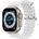 DUX DUCIS Силиконова каишка за Apple Watch 42мм, 44мм, 45мм, 46мм, Ultra, Ultra 2 49мм - Dux Ducis Silicone Bracelet Strap (OceanWave Version) (бял)