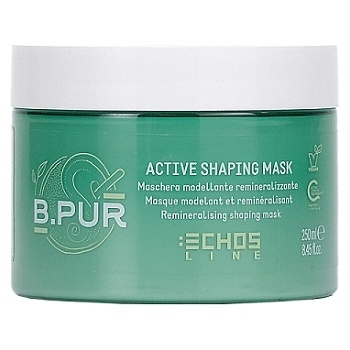 Echosline Подхранваща реминерализираща маска с бяла глина и масло от шеа ECHOSLINE B. PUR Active Shaping Mask