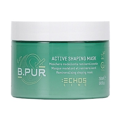 Echosline Подхранваща реминерализираща маска с бяла глина и масло от шеа ECHOSLINE B. PUR Active Shaping Mask