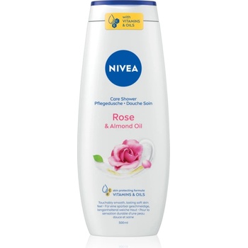 Nivea Rose & Almond Oil душ гел 500ml