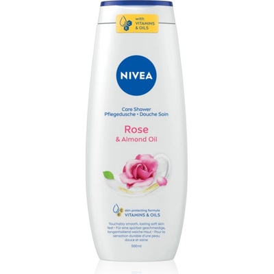 Nivea Rose & Almond Oil душ гел 500ml