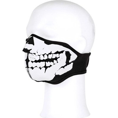 Maska 101 Inc Skull čierna