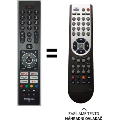 Dálkový ovladač Predátor Panasonic 23938950 RC45137 – Hledejceny.cz