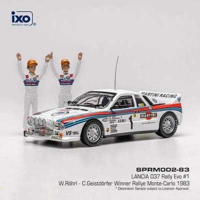 IXO Lancia 037 Rally Evo Rally Monte Carlo 1983 1 Röhrl Geistdörfer 1:43