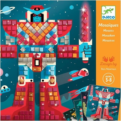 DJECO - Комплект мозайка 4бр. Космическа битка DJ09424