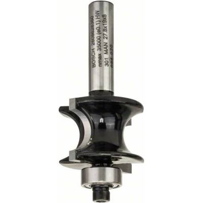 BOSCH Fréza na půlkruhový profil 8 mm, R1 6 mm, L 19 mm, G 63 mm 2608628360