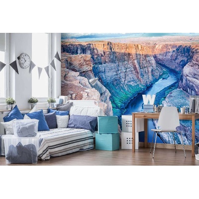 DIMEX ART Самозалепваща се флизелинова фототапета подкова бенд 375 x 250 см