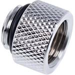 Alphacool Удължител Alphacool Eiszapfen, G1/4 вънжна към G1/4 вътрешна резба, Сребрист (1011184) - tehnik