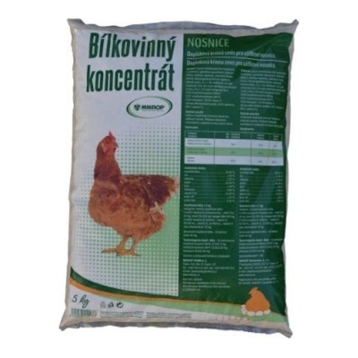MIKROP BK Bielkovinový koncentrát Nosnice s gritom 25 kg