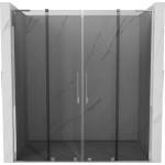 Mexen Velar L Duo плъзгащи се душ врати 180 см, графит, хром - 871-180-003-42-01 (871-180-003-42-01)