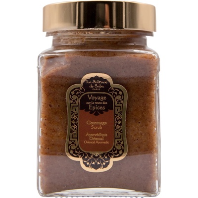 La Sultane de Saba Body Scrub Oriental Ayurvedic Amber Vanilla Patchouli Fragrance 300 g