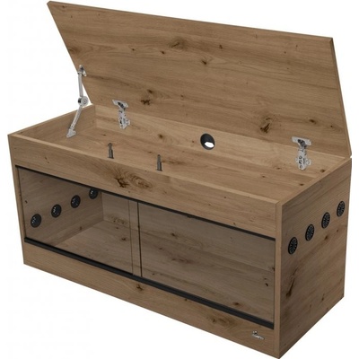Diversa dřevěné terárium dub artisan 100 x 40 x 52 cm – Zboží Dáma