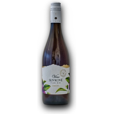 Miluron Slivkové Víno 10.5% 0,75 L (čistá fľaša)