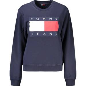 Tommy Hilfiger Дамски суитшърт с цип tommy hilfiger, Размер s, Цвят Синьо (dw0dw23906_blc1g)