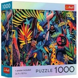 Trefl Puzzle 1000 USA Collection: In the Jungle TREFL