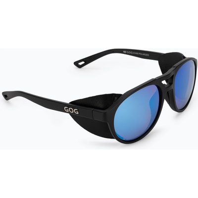 GOG EYEWEAR Слънчеви очила GOG Nanga matt black / polychromatic white-blue E410-2P