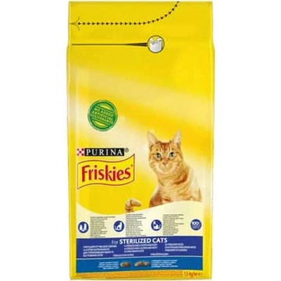 Friskies Steril s lososom a zeleninou 10 kg