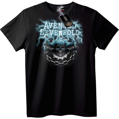 NOONEBRAND Тениска Череп на Avenged Sevenfold - 4XL, Black
