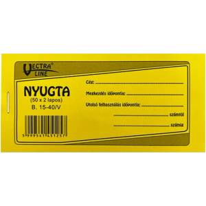 VECTRALINE Печатни разписки VECTRALINE 50x2 плоски 1 ред 20 броя B15-40/V/07/CS (B15-40/V/07/CS)