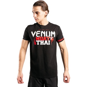 VENUM Мъжка тениска Venum - MUAY THAI Classic 20 - Черен / червен - VENUM-03856-100