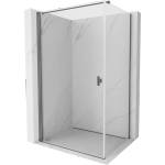 Mexen Mist-B отваряща се душ кабина 90 x 85 см, прозрачна, gun metal - 8A2T-090-085-95-00 (8A2T-090-085-95-00)