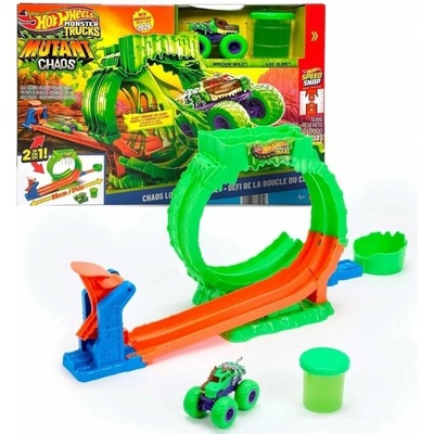 Hot Wheels Monster Trucks Mutant Chaos Loop Challenge