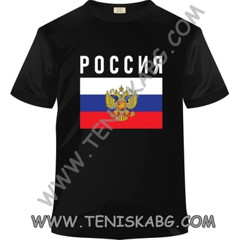 Image 1 of Fruit of the Loom Тениска - Русия знаме