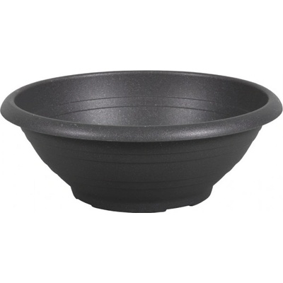 Nohel Garden Žardinka CAMPANA plastová antracit 40x16 cm