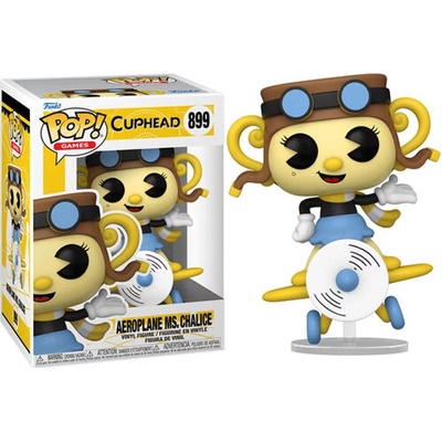 Funko Pop! Cuphead Aeroplane Ms. Chalice Games 899