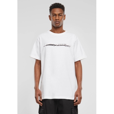 Mister Tee Тениска Live In The Moment Tee white XXLUB-MT3038-00220 - Тъмносив, размер M