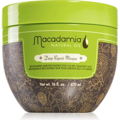 MACADAMIA PROFESSIONAL Deep Repair дълбоко регенерираща маска за суха и увредена коса 470ml