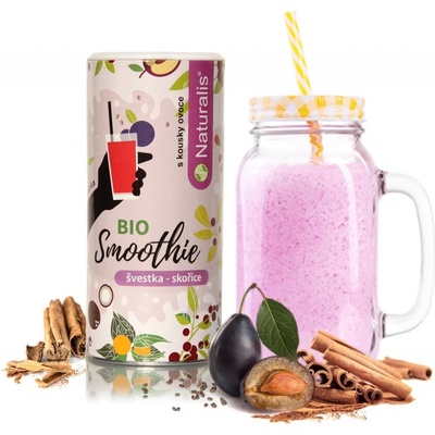 Smoothie Naturalis Skořice a Švestka Bio 180 g