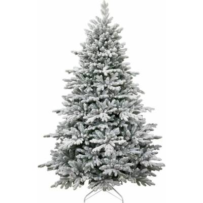 Stromček MagicHome Vianoce Frosty, zasnežený, 3D+2D, extra hustý, 150 cm