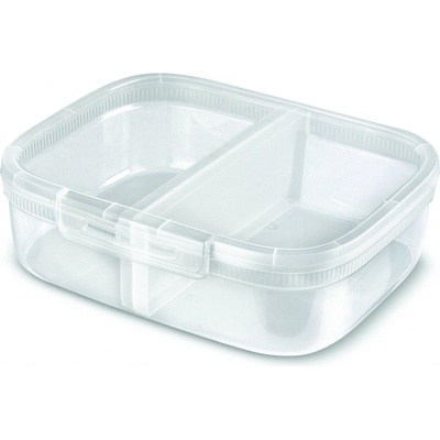 CURVER Snap Box Dóza s přepážkou Transparentní 3,3 l