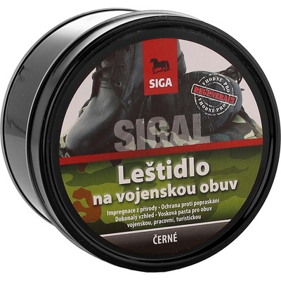 Sigal Vojenské leštidlo černé 250 g – Zboží Mobilmania