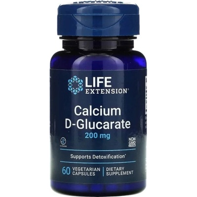 Life Extension Calcium D-Glucarate 60 vegetariánska kapsula 200 mg