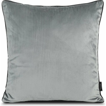 Takoy MADIE strieborná z mäkkého zamatu zakončená lemovkou-HF-450933 45 x 45 cm