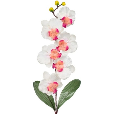 Umelá orchidea saténová L160-02