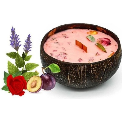 Tropikalia Tropicandle Slivka, Ruža Pačuli 350 ml