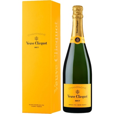 Veuve Clicquot Brut Yellow Label 12,5% 0,75 l (karton)