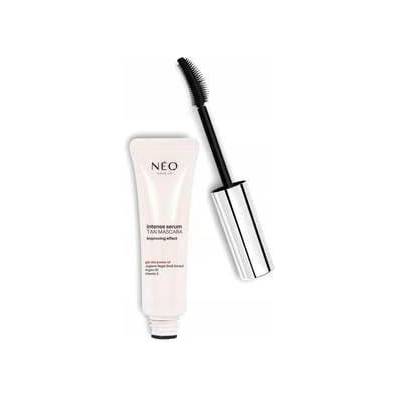 NEO MAKE UP Intense Serum Tan Mascara posilující řasenka s regeneračním účinkem Black 9 ml