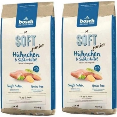 Bosch Soft Junior Chicken & Sweet Potato 2 x 12,5 kg
